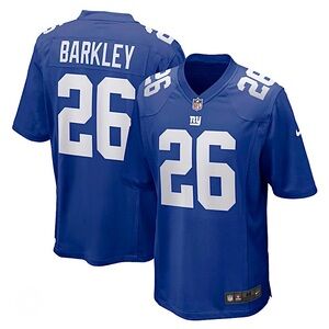 NFL Nike Saquon Barkley New York Giants On Field jersey